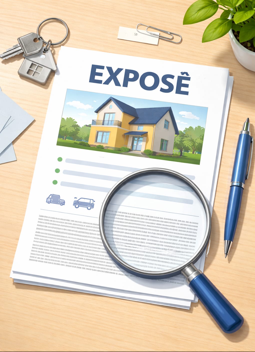 Exposé-Check: Worauf Du bei der ersten Ansicht achten musst